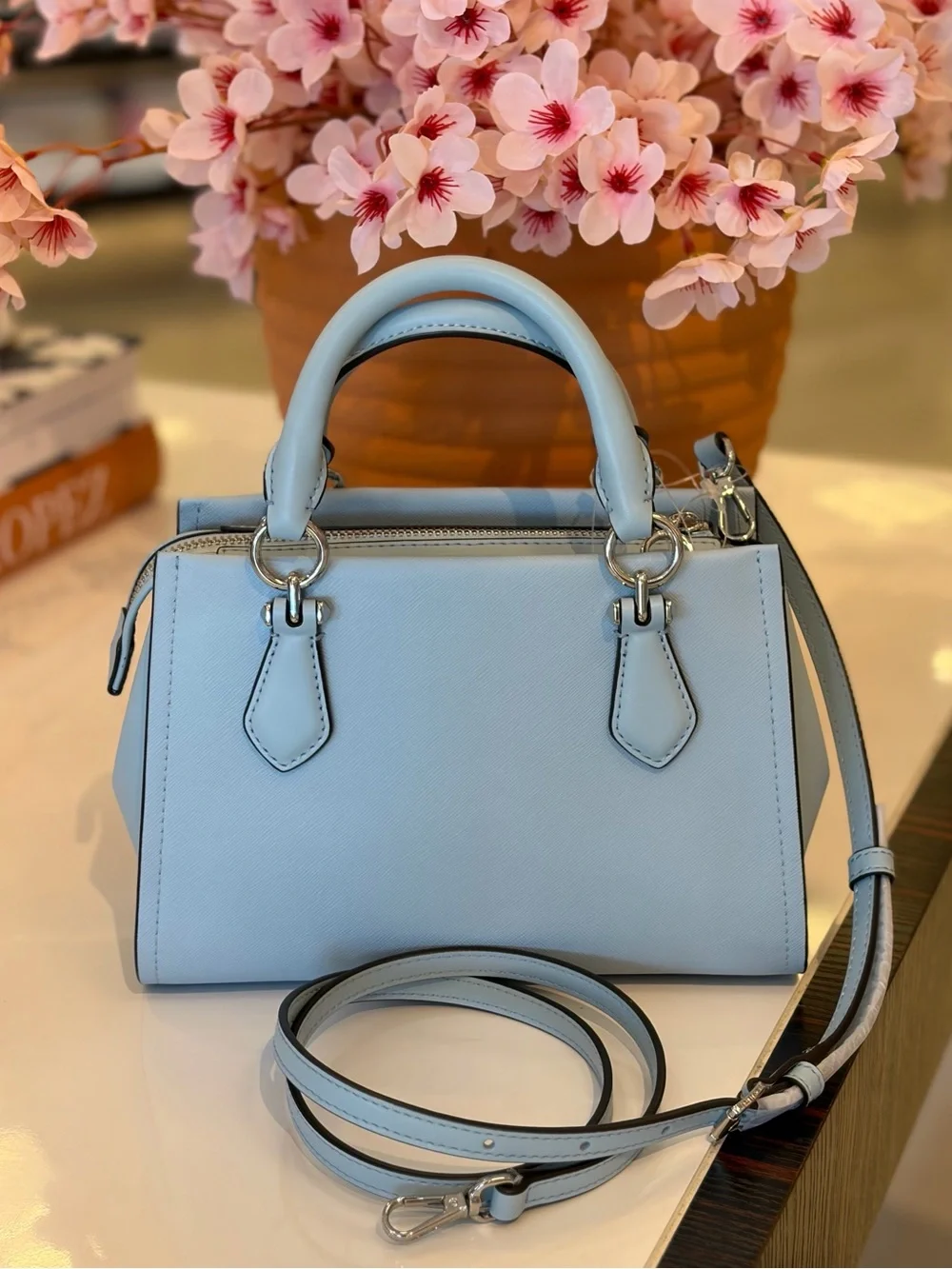 MICHAEL KORS Marilyn Small Embellished Satchel Crossbody - Picture 5 of 13